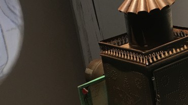 Lanterne jouet Lapierre en accès libre. Exposition "Lumineuses projections !" au Musée de l'éducation de Rouen MUNAÉ 2016