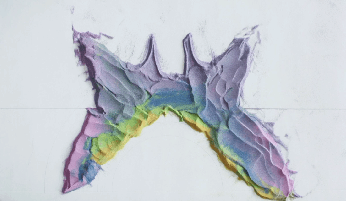 Animation de sable en stop motion